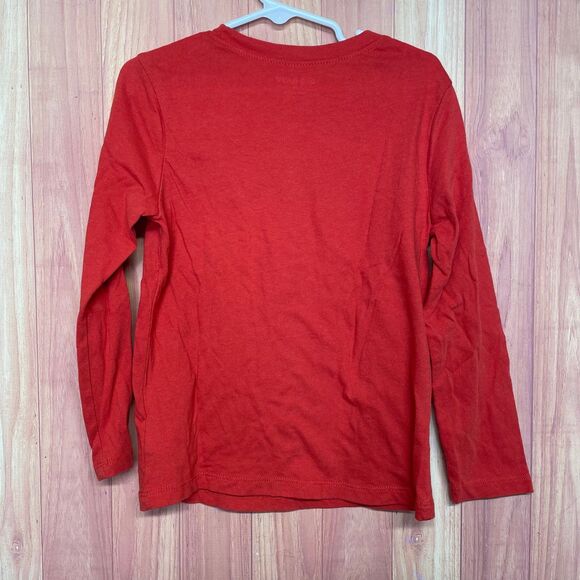 Old Navy Shirt Bundle Long Sleeve Brown Front Pocket Red Bear Size 5 - Picture 5 of 6